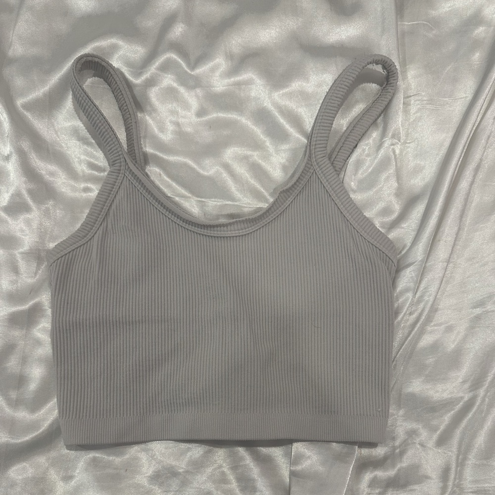 vintage forever 21 ribbed cropped tank top